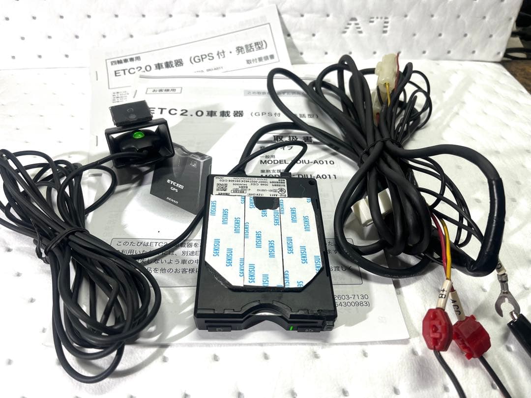 ETC2.0 車載機デンソーDIU-A011 GPS付発話型★新セキュリティ対応