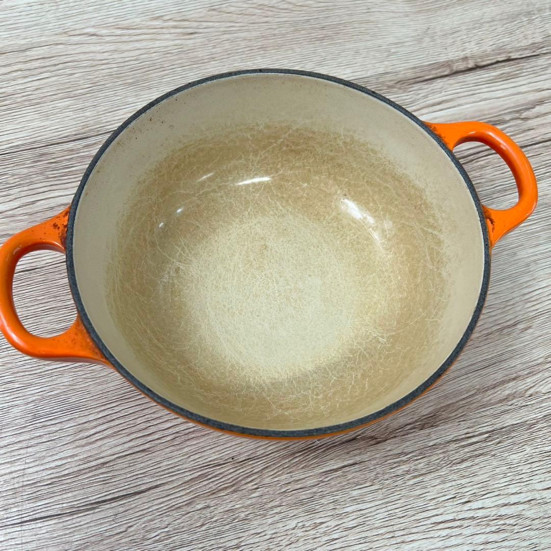 LE CREUSET ル・クルーゼ 両手鍋 18cm C235