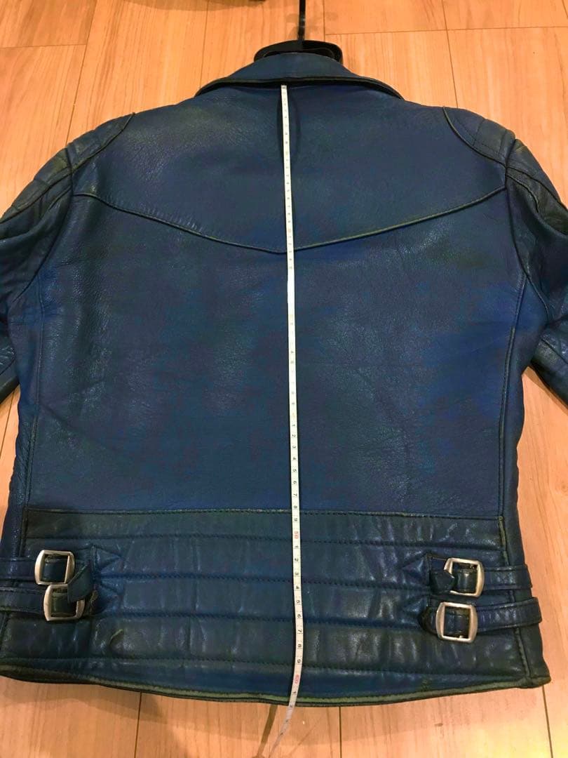 【70s】ヴィンテージ ルイスレザー ターコイズブルー lewis 青