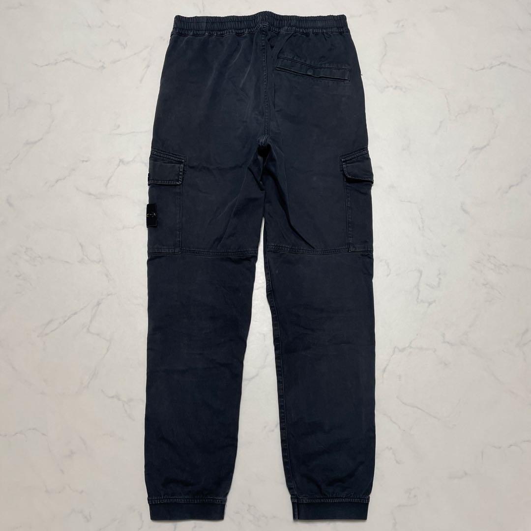 STONE  CARGO PANTS W30 ”BLACK”