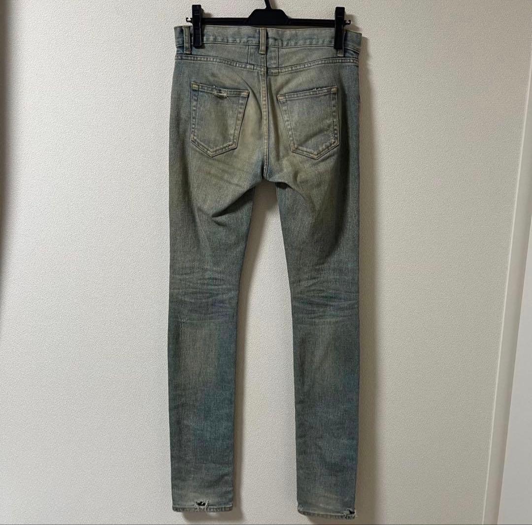 SAINT LAURENT 16AW デストロイクラッシュデニム エディ期 27