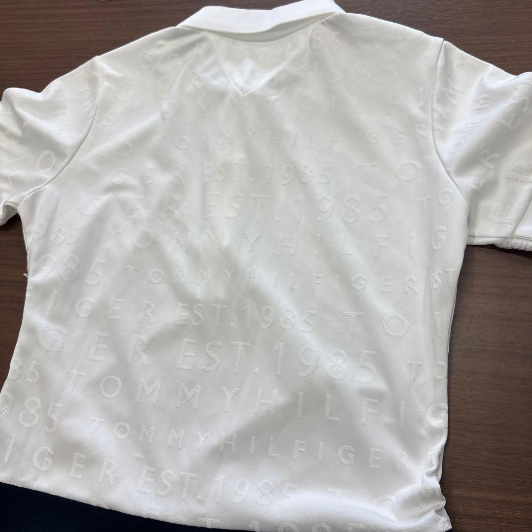 【美品】  ゴルフ用ワンピース M ホワイト/ネイビー