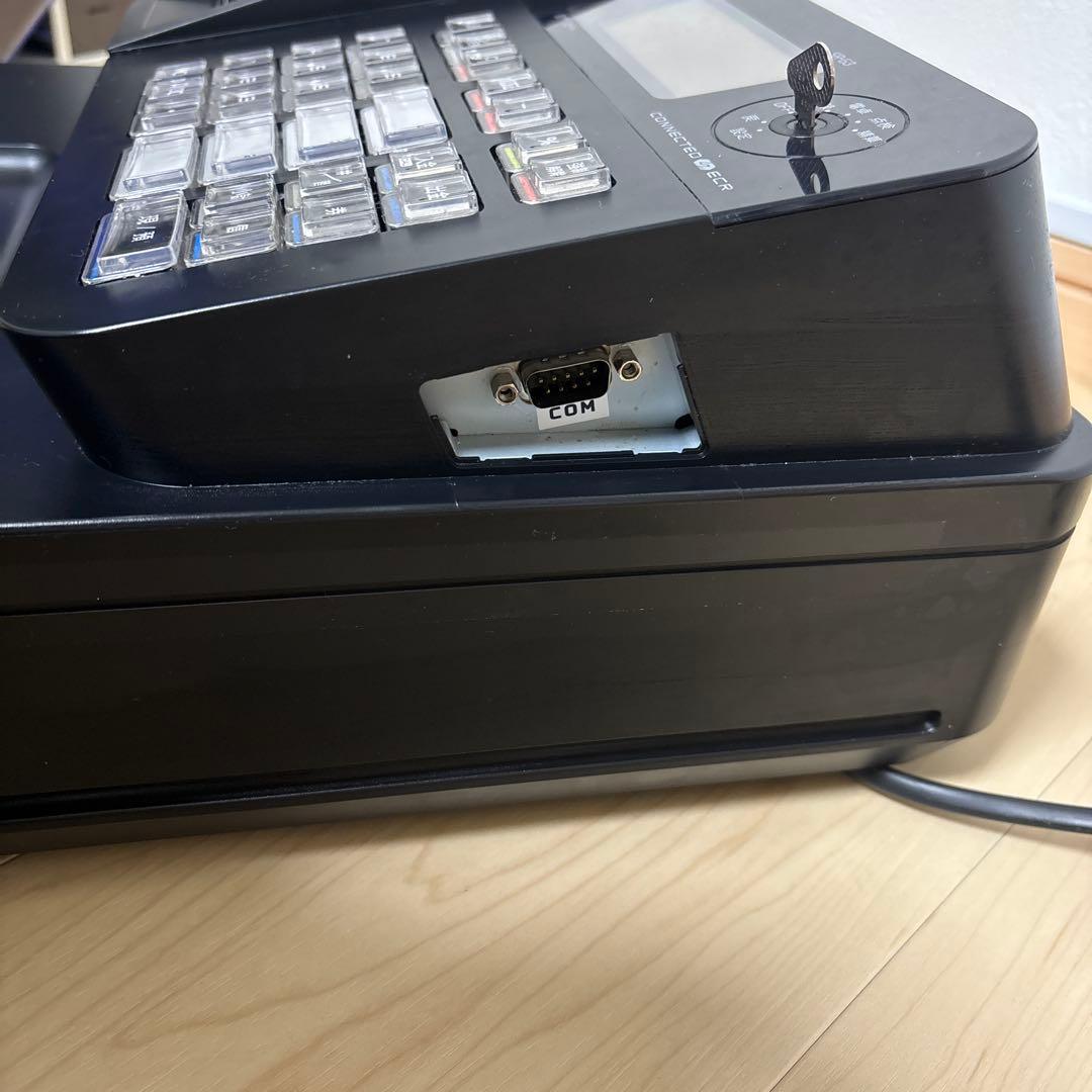 美品　CASIO　カシオ　レジスター　SR-G3-BK　ブラック