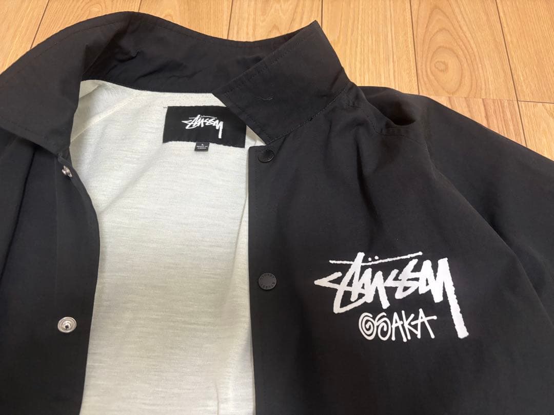 Stussy 黒 Lサイズ ジャケット
