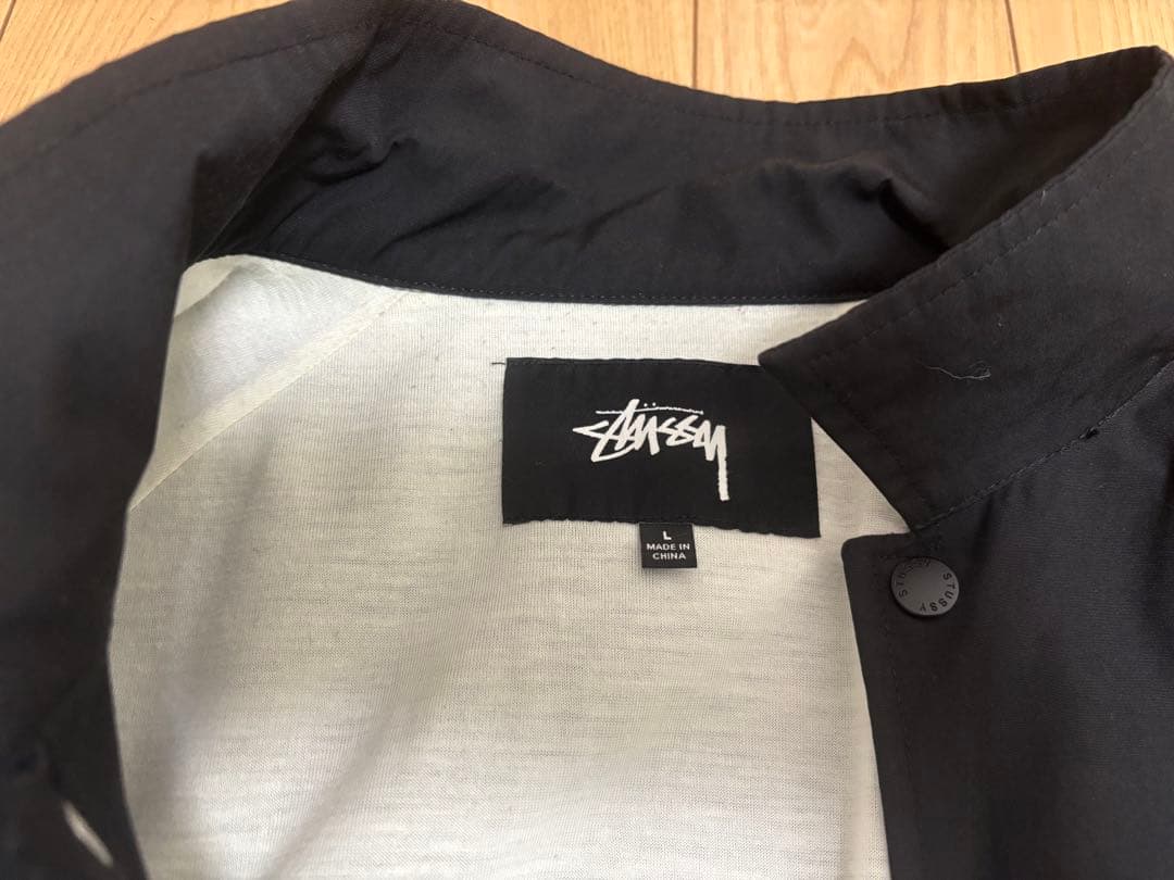 Stussy 黒 Lサイズ ジャケット