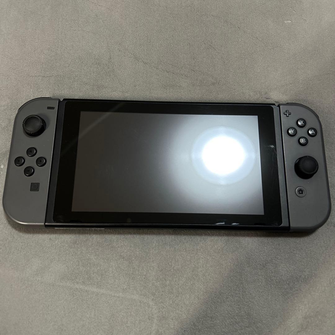 箱有り　Nintendo Switch グレー 本体　バッテリー強化版