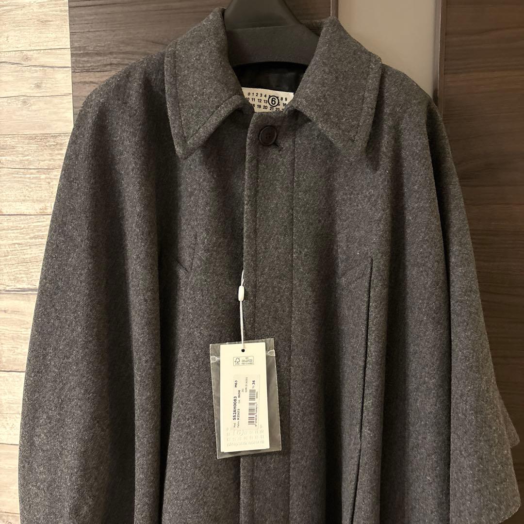 W*e様 MM6 Maison Margiela AW25 ケープ コート
