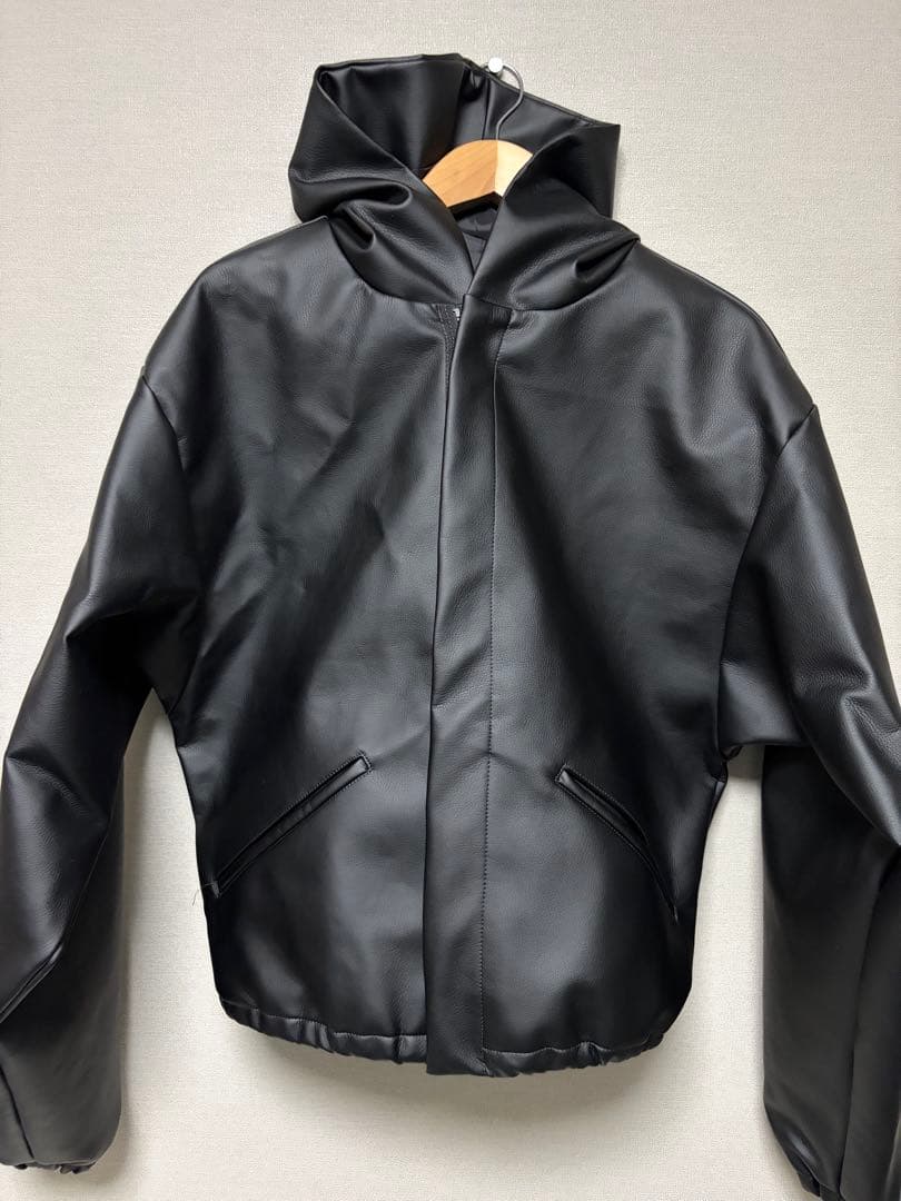 YEEZY YZY JC-01 サイズ1 ブラックフェイクレザー