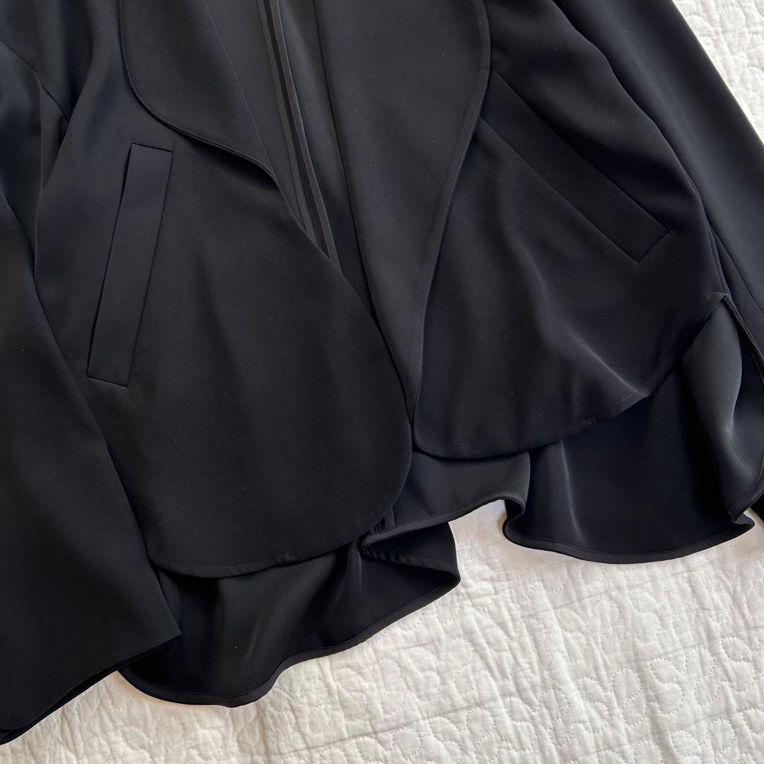 ENFOLD 2024 ASYMMETRY JACKET 38 ブラック