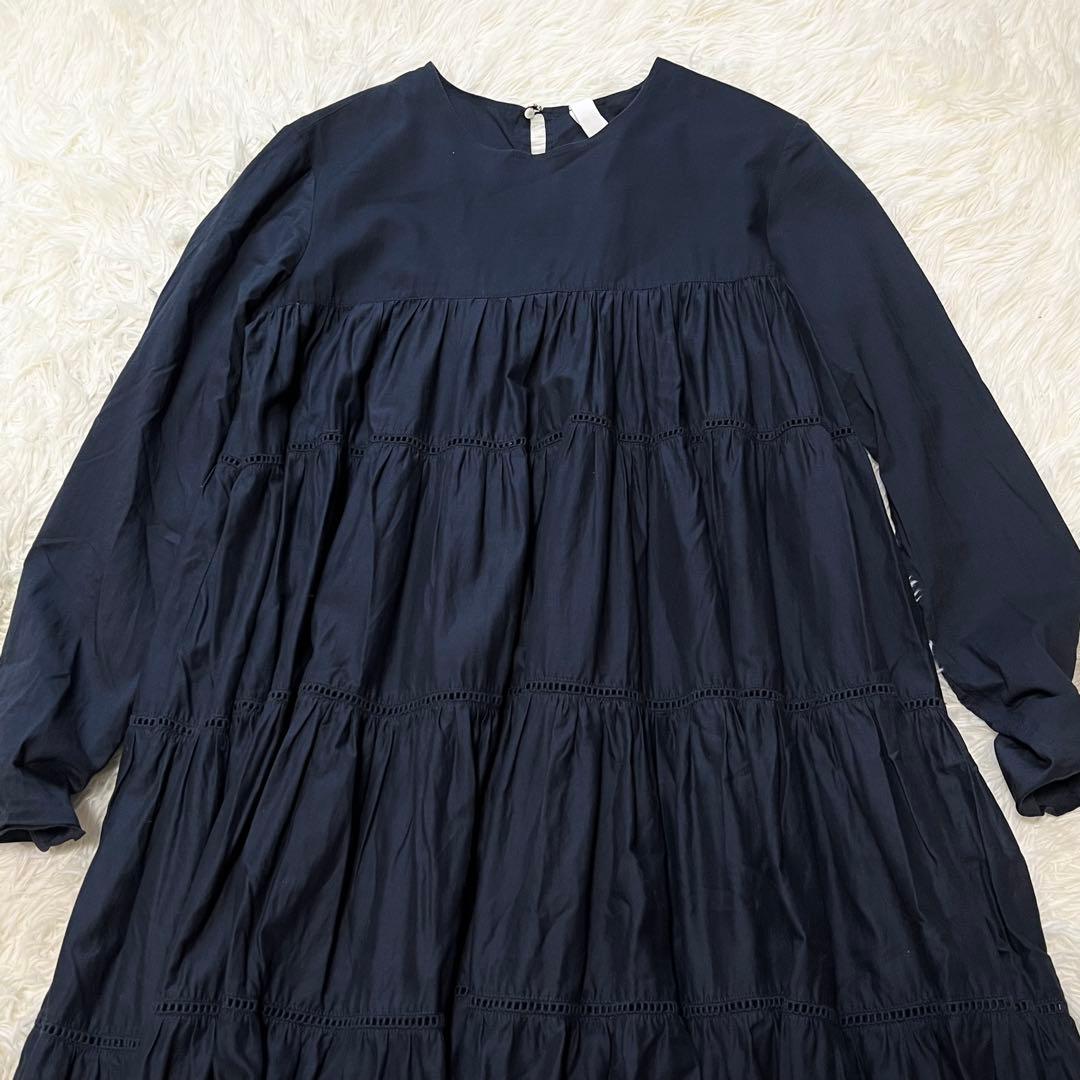 Marlette マーレット ESSAOUIRA DRESS ネイビー M〜L