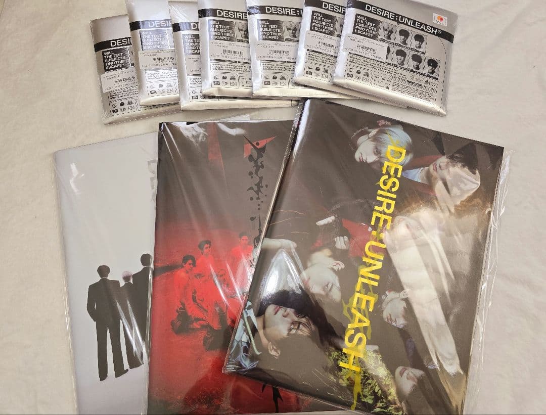 新品未開封 ENHYPEN DESIRE : UNLEASH 3形態と7形態