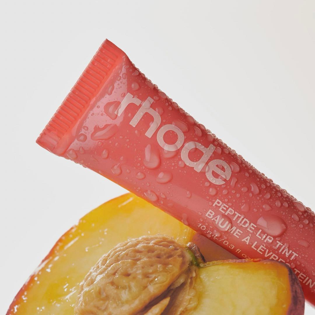 RHODE ヘイリー 限定サマー PEACH PITペプチド リップ ティント