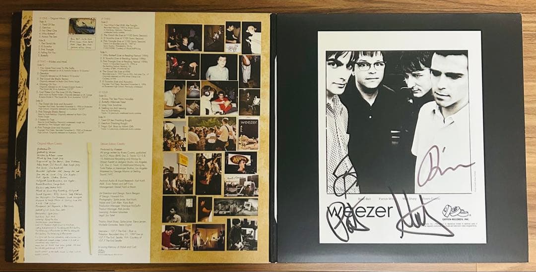 「Pinkerton」 WEEZER Deluxe Edition(4LP)