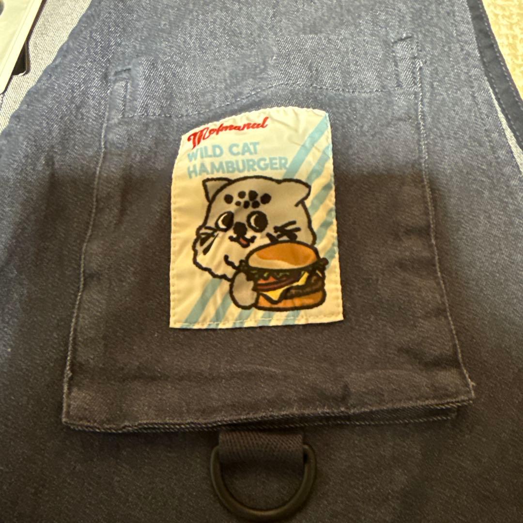 モ*チ様 新作！　mof manul ネイビー ワイドサイズのベスト　モフマヌル