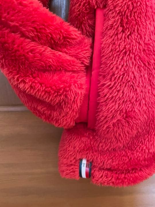 【美品】ボアフリース　チェックジャケット