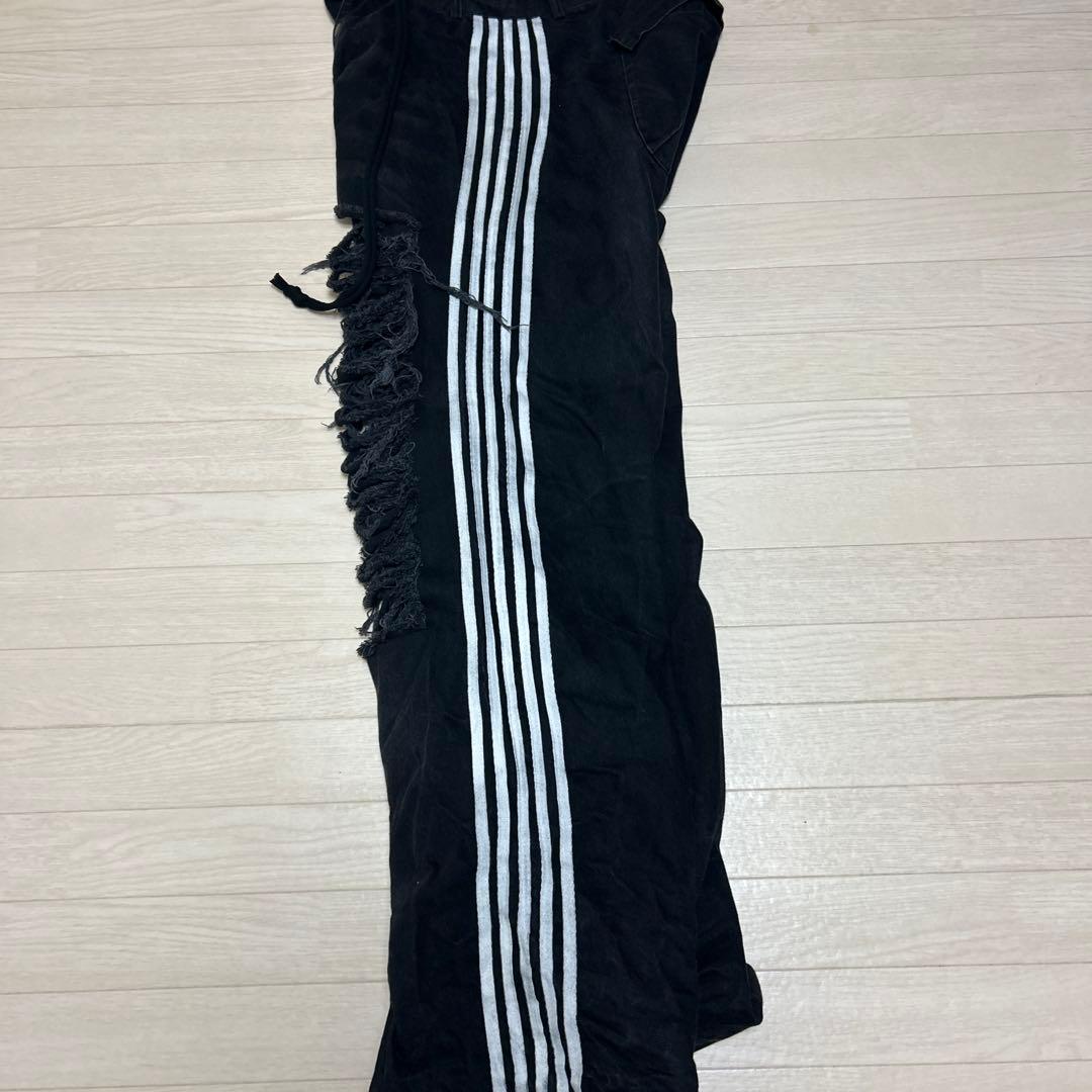 パンツ \"yori sport\" 5 stripe baggy denim