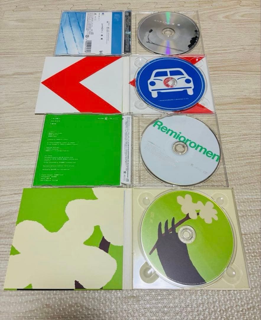レミオロメンCD15枚セット。美品 前田さんメモ帳シール付き