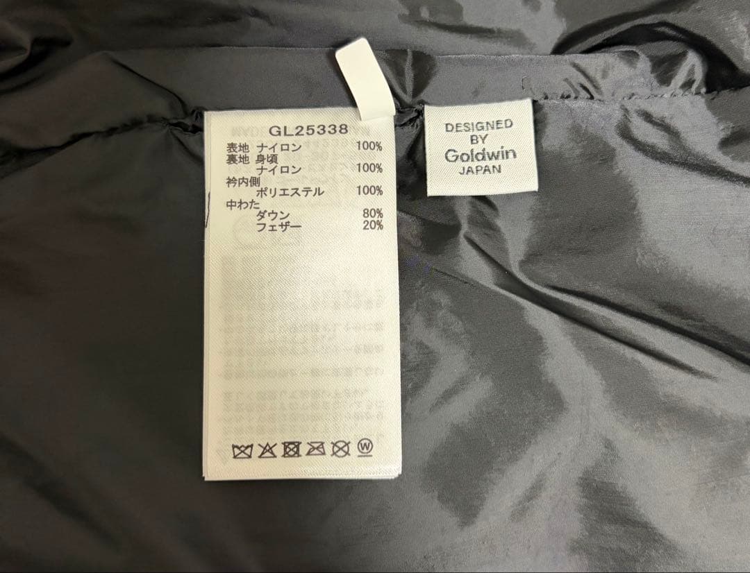 Goldwin パーテックスカンタムダウンベスト