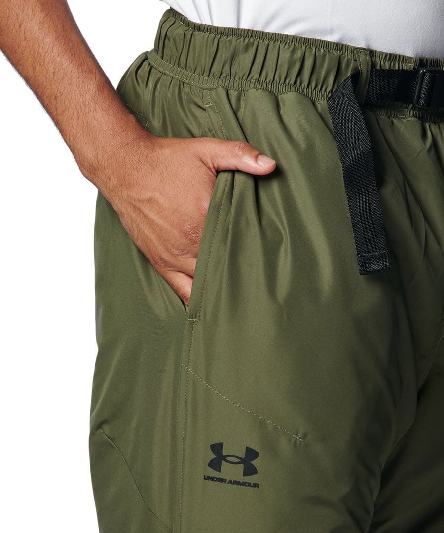 新品 アンダーアーマーUAインサレーテッド パンツ ナイロン トレーニング L