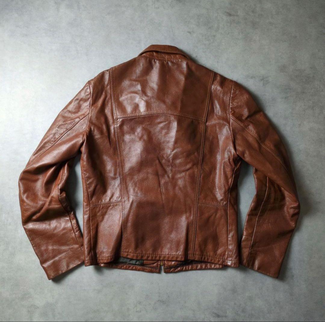 70s Reed ヴィンテージ GENERALジッパー 短丈 レザー ジャケット