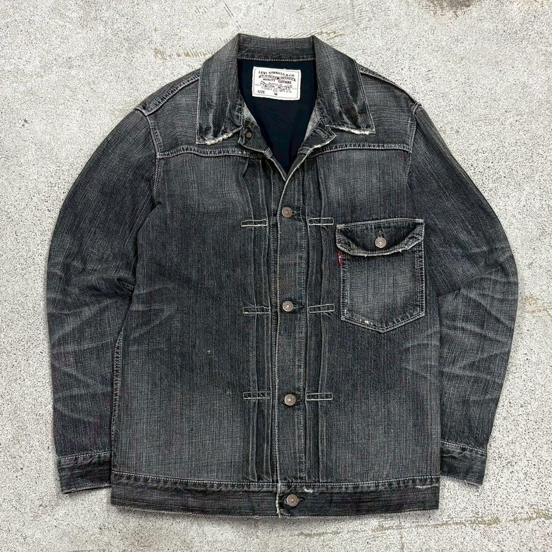 levis リーバイス　1st ファースト　デニムジャケット ビンテージ　加工