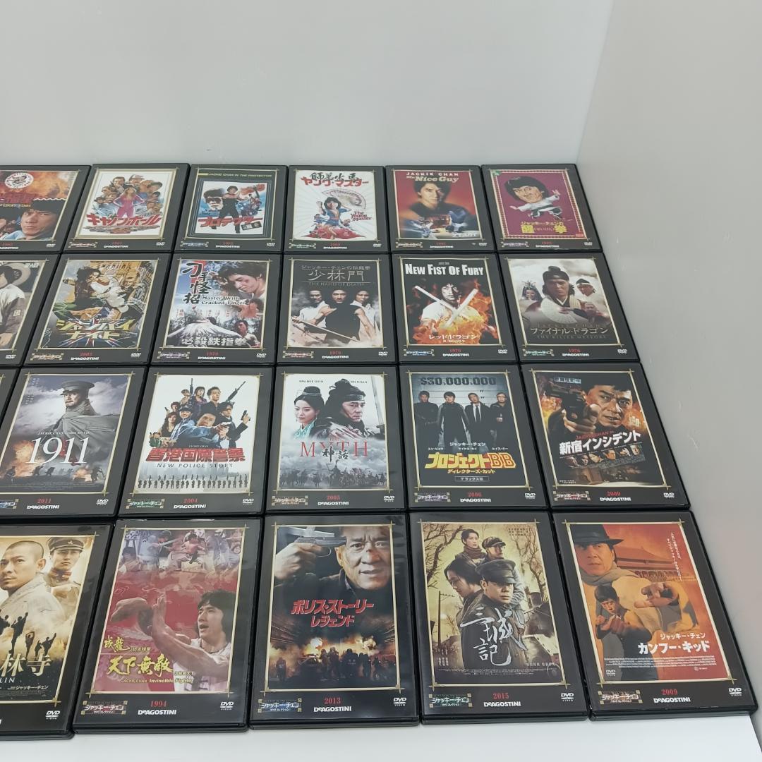 8m3321b2pwジャッキーチェーン DVD 66本 まとめディアゴスティーニ