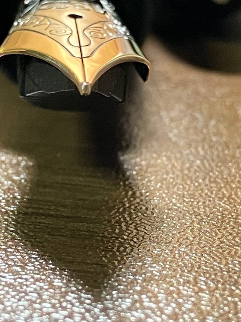 モンブラン マイスターシュテュック 149 万年筆 14K 中白 EF 極細字