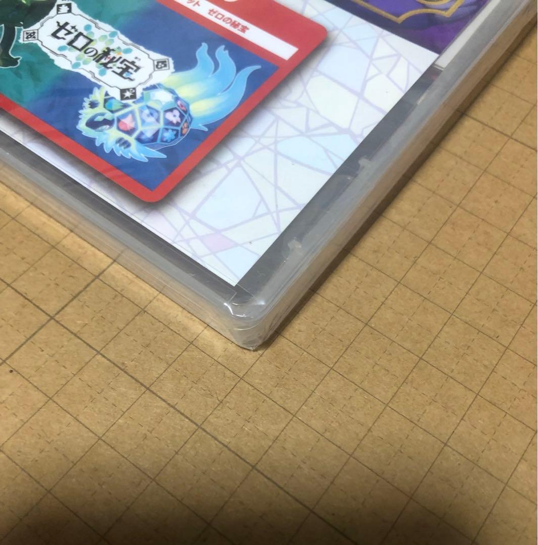 未開封　ポケットモンスター　バイオレット+ゼロの秘宝 Switch