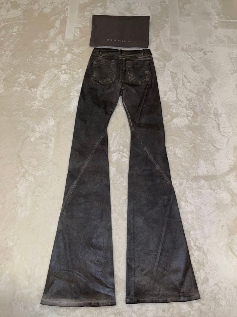 希少カラー新品【Rick Owens DRKSHDW】BIAS Boot Cut