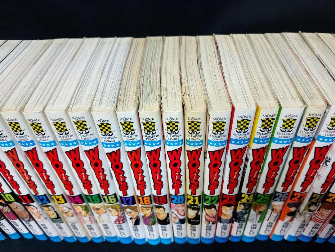 【全巻初版・関連本付】WORST ワースト 全33巻 完結セット 高橋ヒロシ