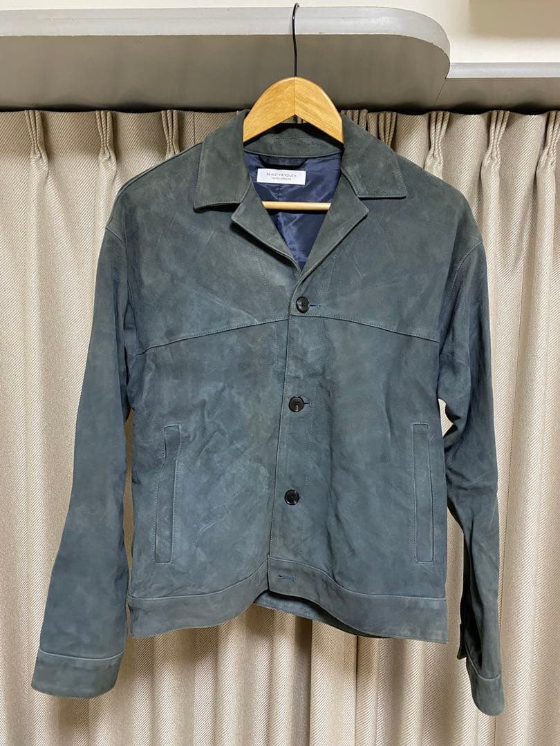King Gnu 常田　BEAUTY & YOUTH スエード　レザー　ブルゾン