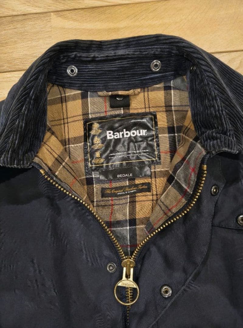 Barbour BEDALE ジャケット ネイビー
