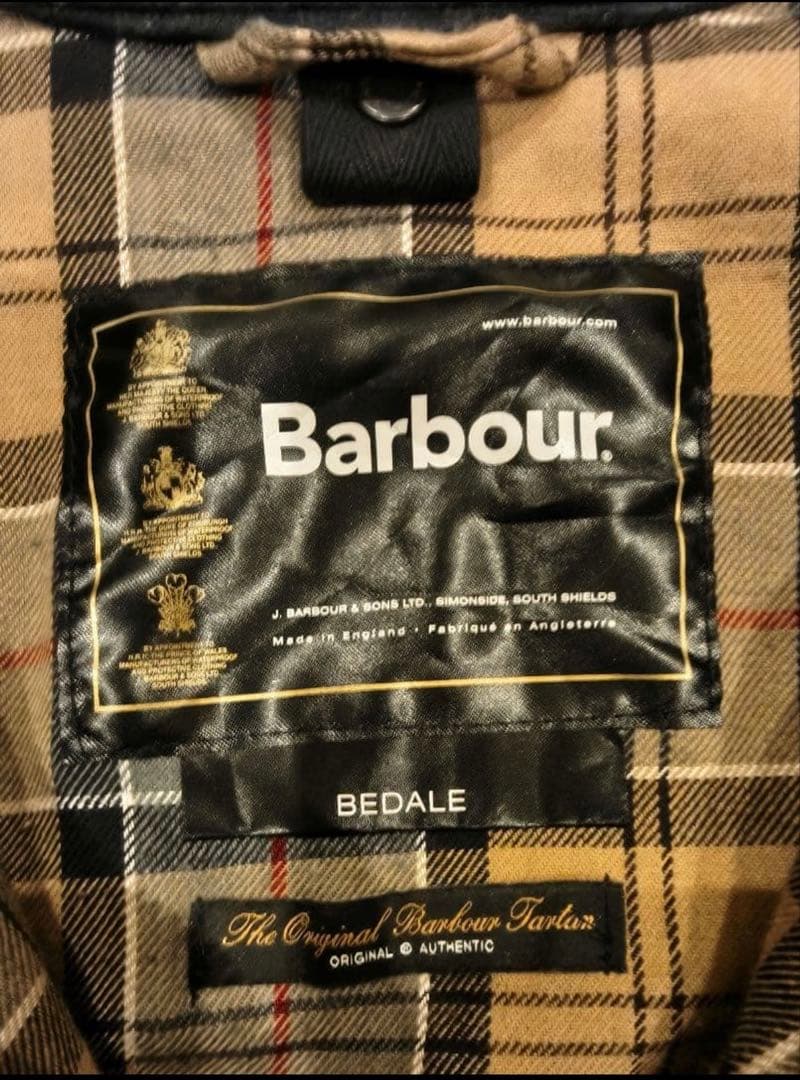 Barbour BEDALE ジャケット ネイビー