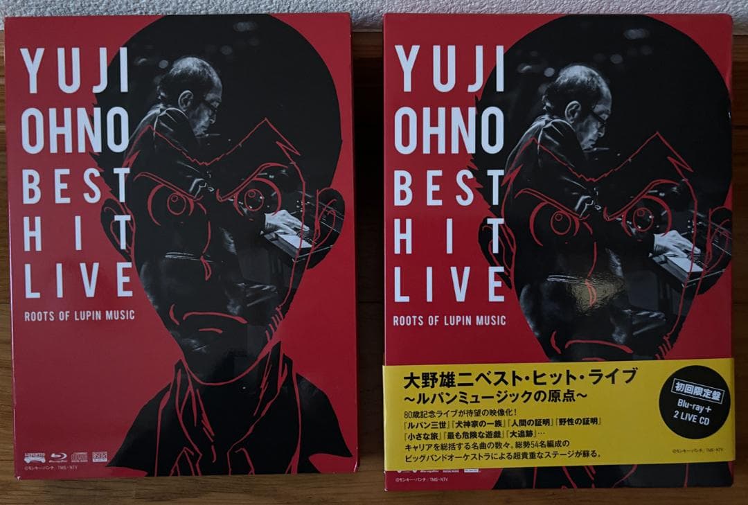 【パンダ86】大野雄二ベストヒットライブ★ブルーレイ＆ＣＤ初回限定盤