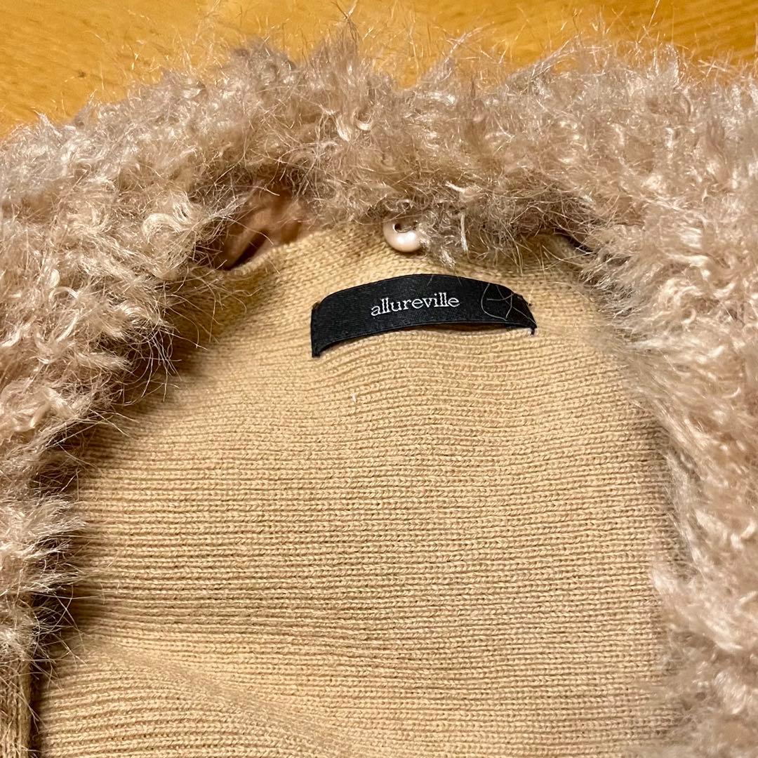 ⭐️新品未使用❗️タグ付き❗️allureville/フェイクファー/ケープトッパー