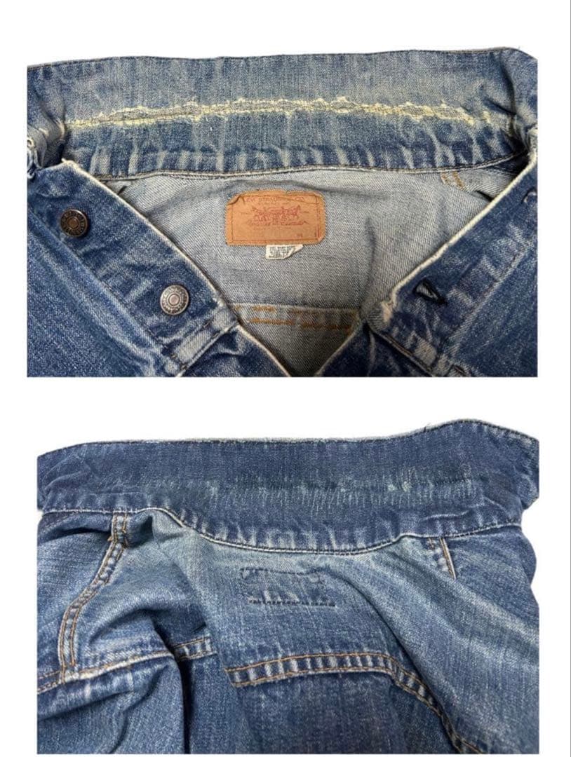 60s LEVIS 70505 デニムジャケット　BIGE 384042