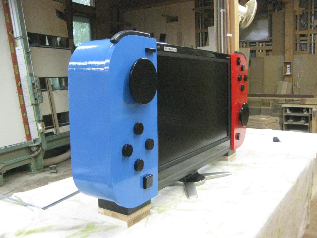 任天堂　switch風　テレビ台
