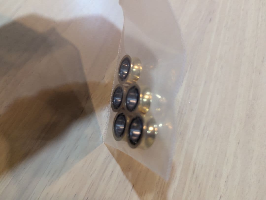 【美品】NSK 凹型国産ベアリング Micro bearing(Gold)