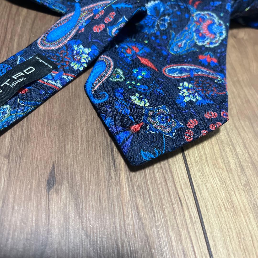 エトロ　ETRO ペイズリー柄 ネクタイ