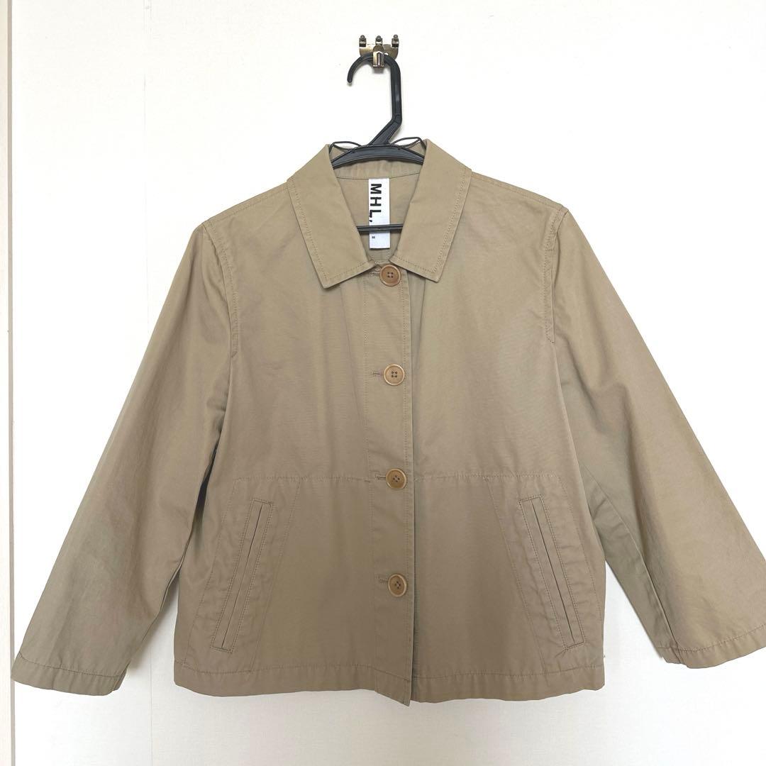 MHL マーガレットハウエル　ベージュ ジャケット サイズII