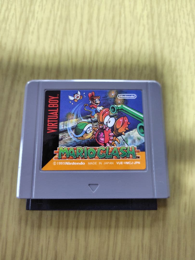 任天堂 バーチャルボーイ　ジャンク　説明書付き　MARIO CLASH
