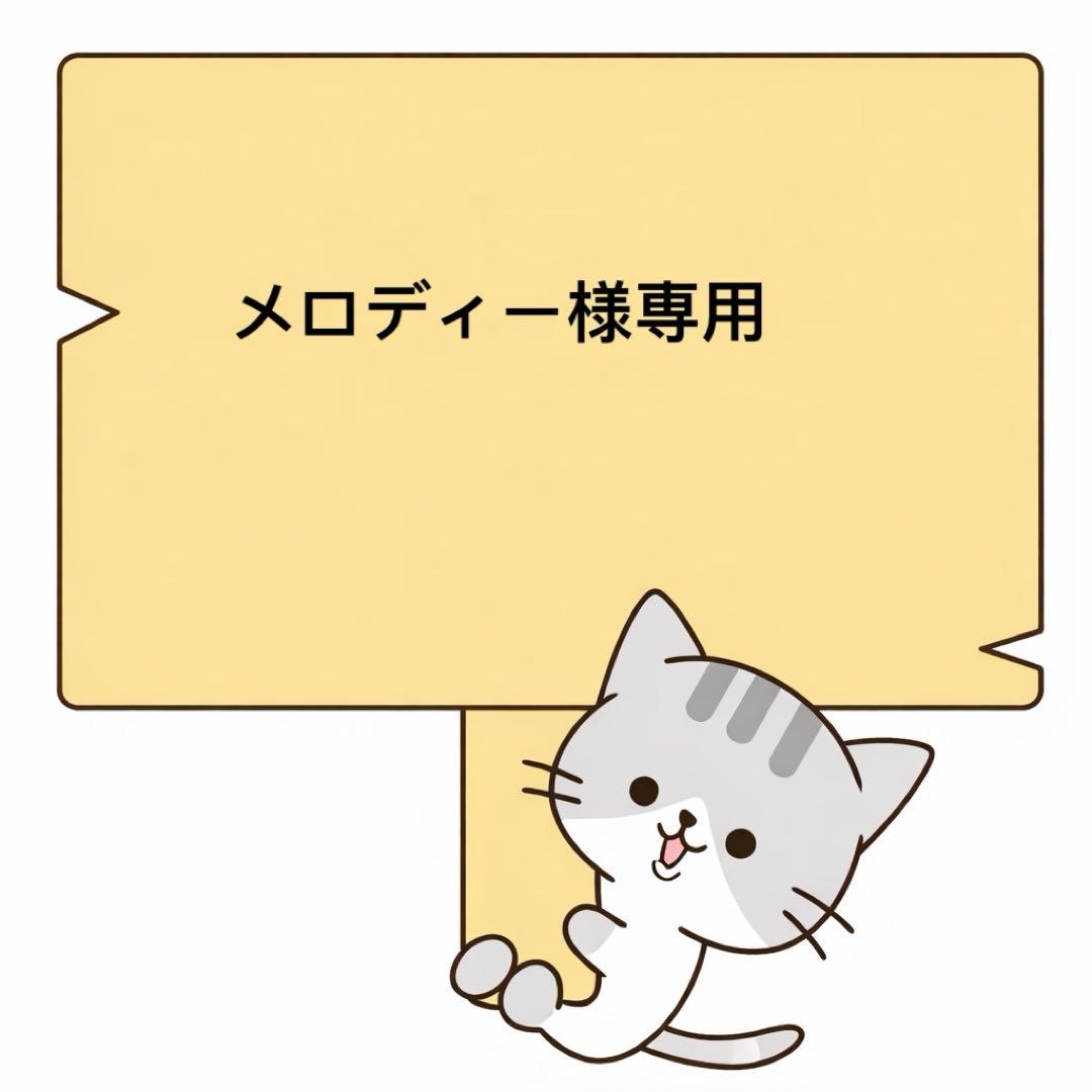 メロディー様ブラック一枚