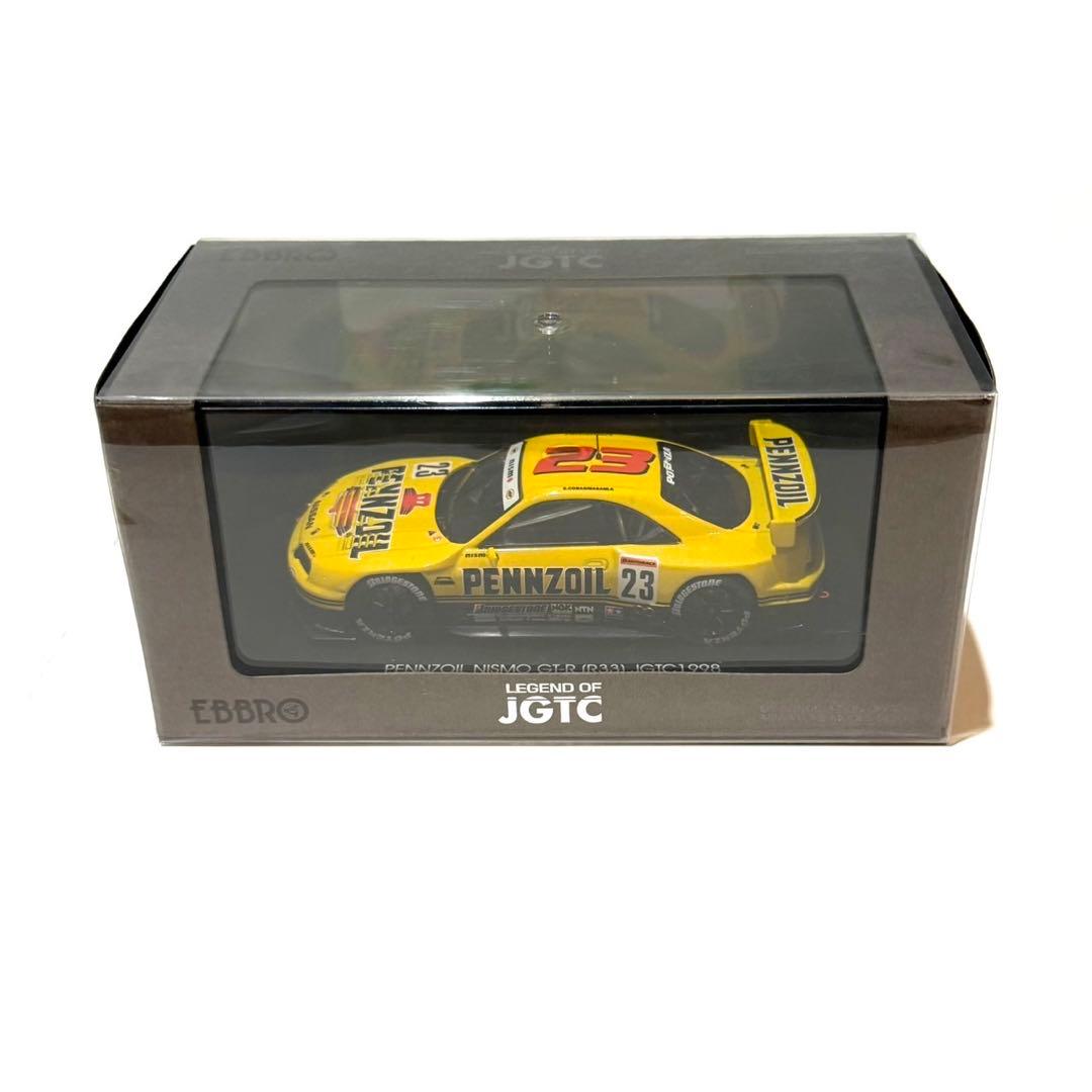 EBBRO PENNZOIL NISMO GT-R ミニカー/JGTC