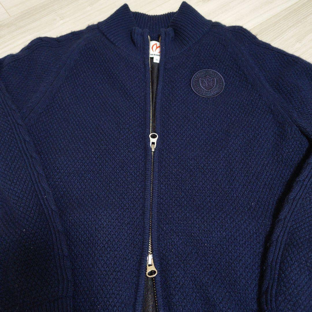 パーリーゲイツ MBE カシミヤ ニットブルゾン サイズ0