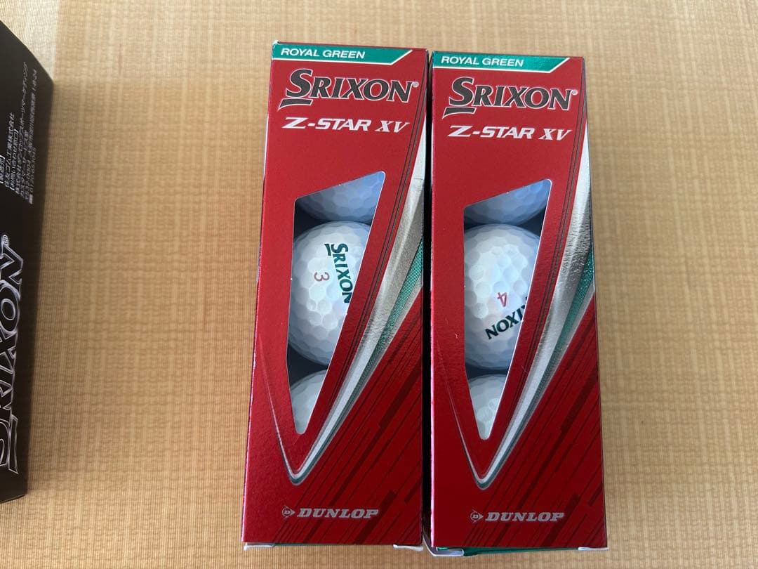 Srixon Z-STAR XV ゴルフボール ロイヤルグリーン18個