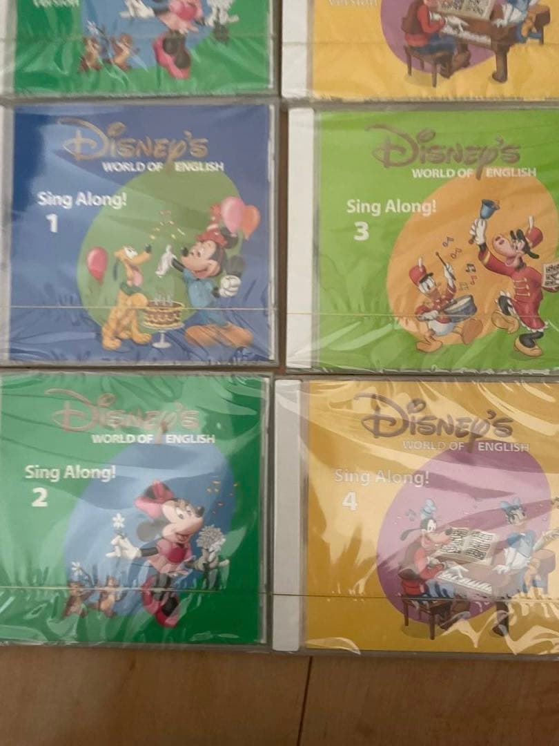 Disney's World of English sing alongセット