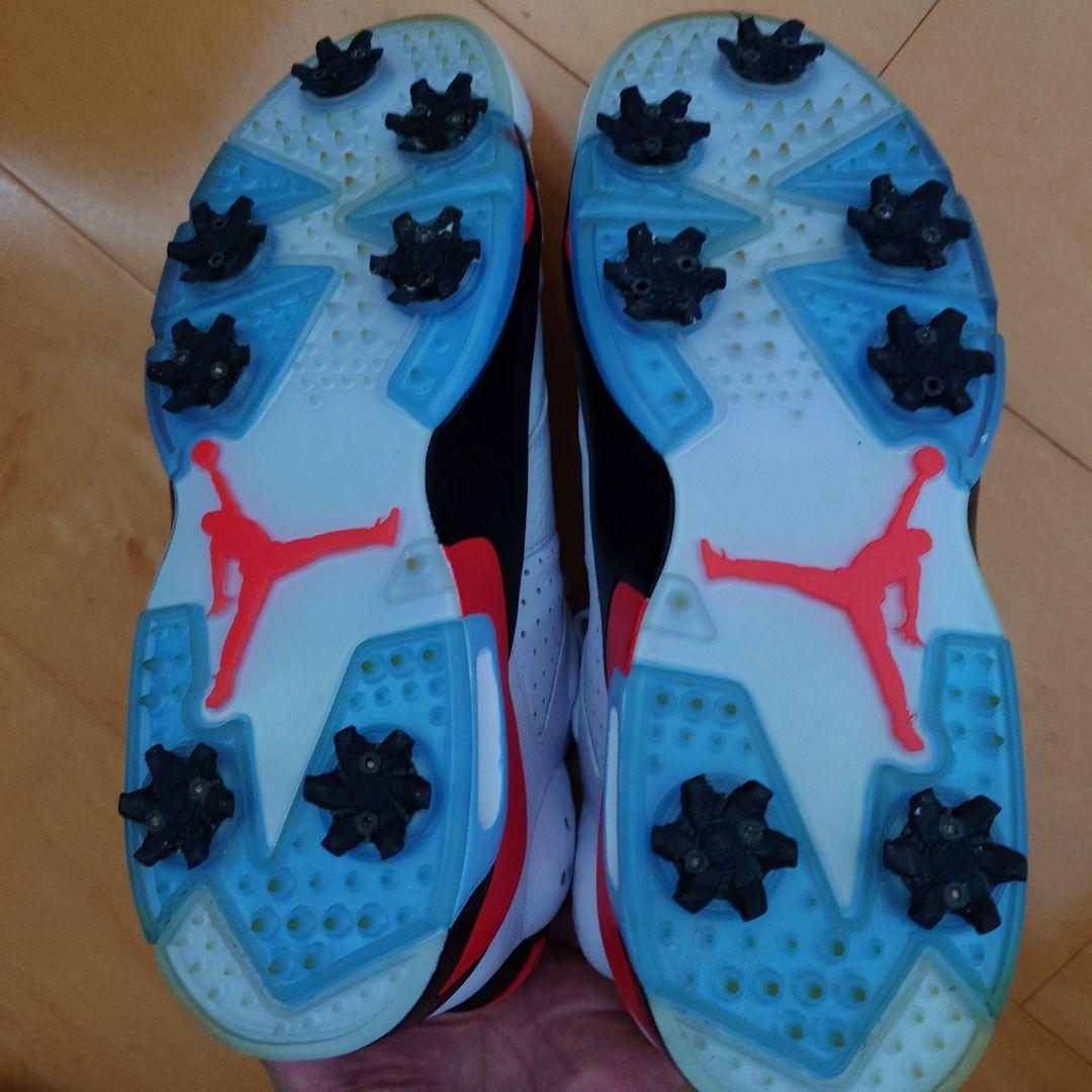 Air Jordan Retro 6 G ホワイト/ブラック/レッド