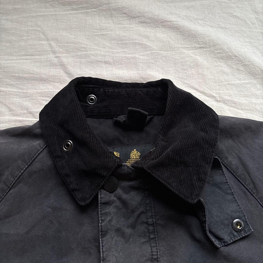 【美品】BARBOUR SL BEDALE WASHED ビデイル ブラック