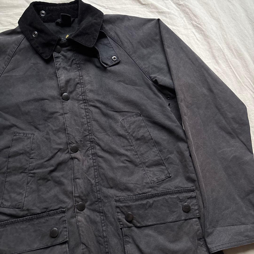 【美品】BARBOUR SL BEDALE WASHED ビデイル ブラック