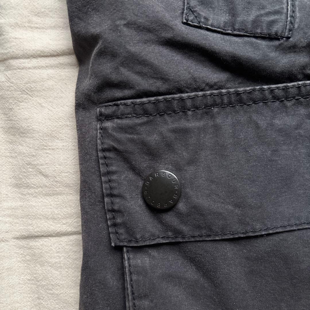 【美品】BARBOUR SL BEDALE WASHED ビデイル ブラック